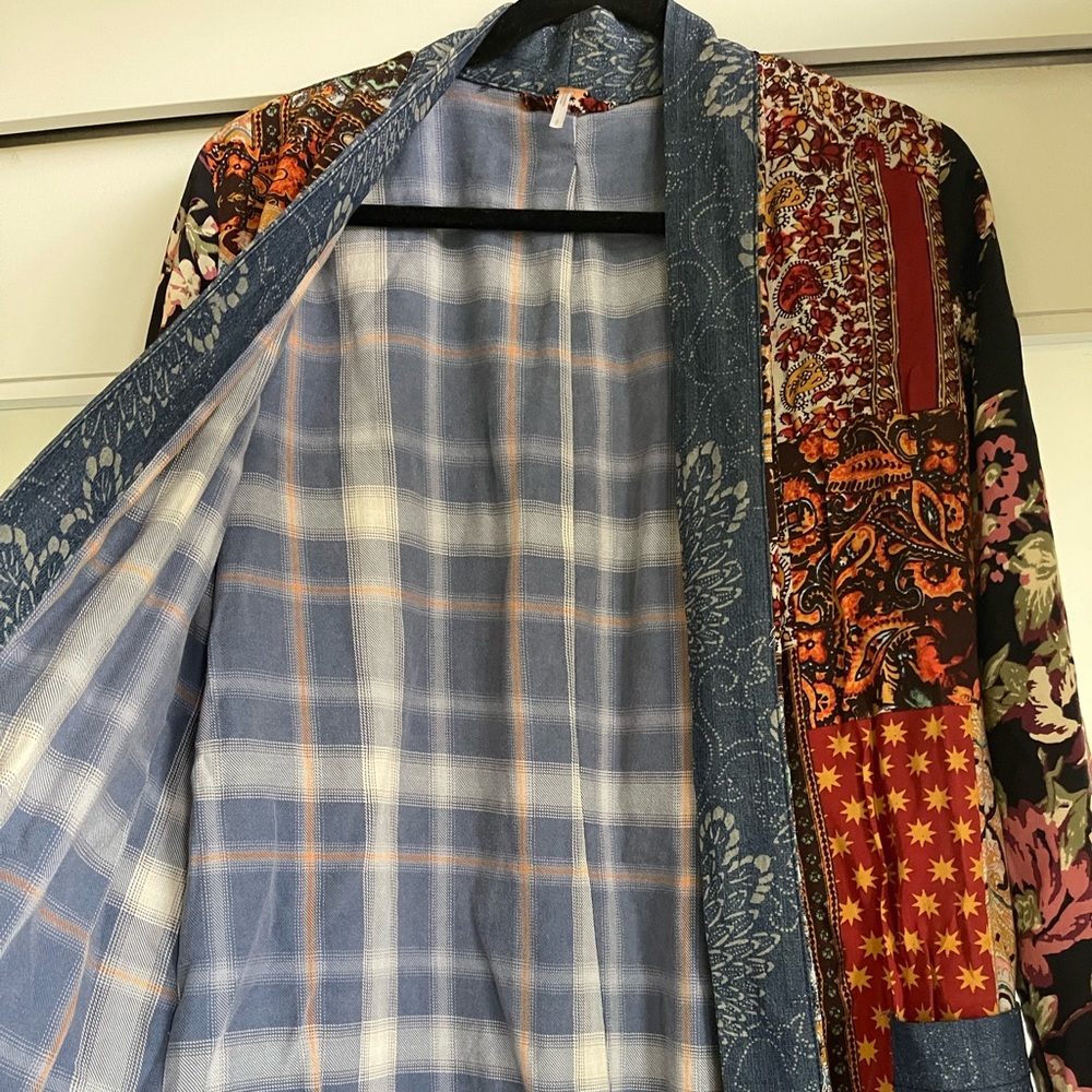 Patchwork Floral Women's Jacket - Picture 3 of 8